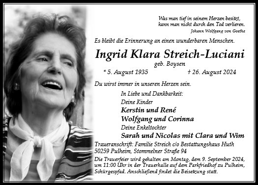 Ingrid Streich-Luciani