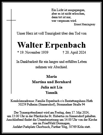 Walter Erpenbach