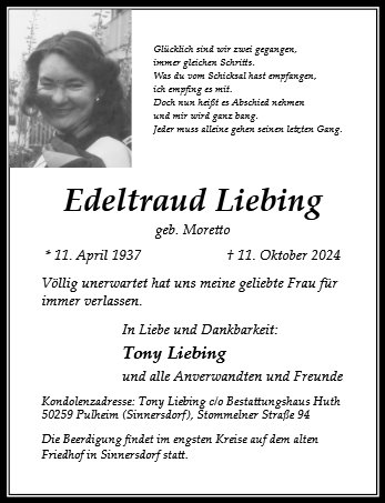 Edeltraud Liebing