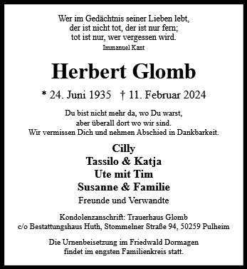 Herbert Glomb