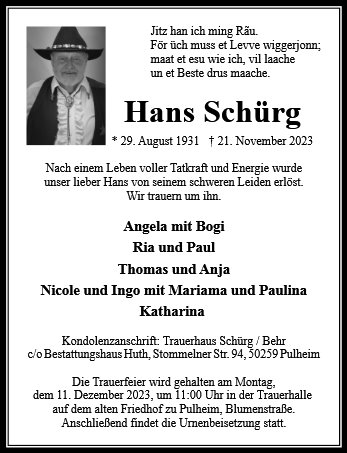 Hans Schürg
