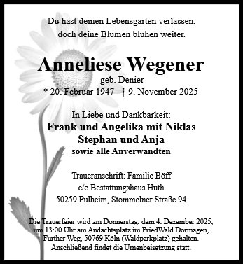 Anneliese Wegener