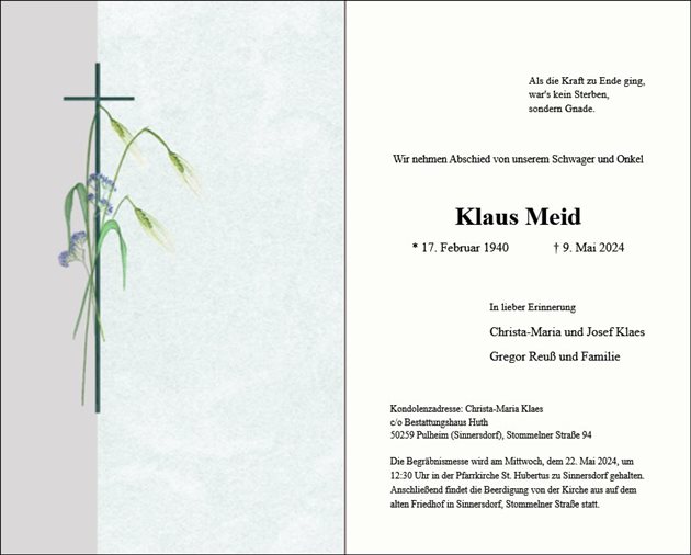 Klaus Meid