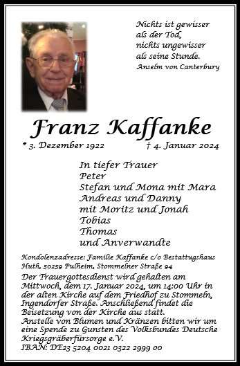 Franz Kaffanke