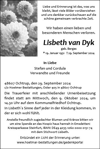 Lisbeth van Dyk