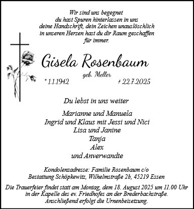 Gisela Rosenbaum 