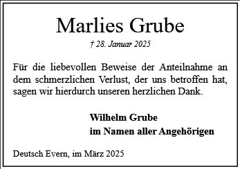 Marlies Grube