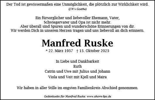 Manfred Ruske