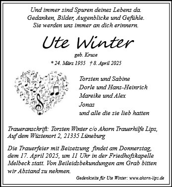 Ute Winter
