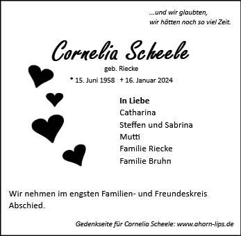 Cornelia Scheele