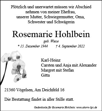 Rosemarie Hohlbein