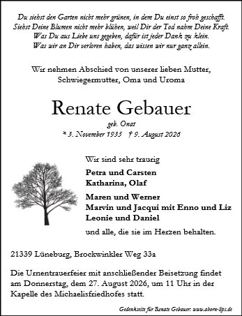 Renate Gebauer
