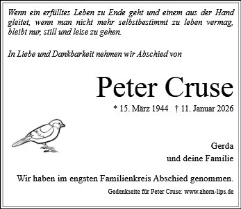 Peter Cruse