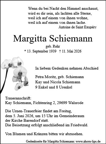 Margitta Schiemann