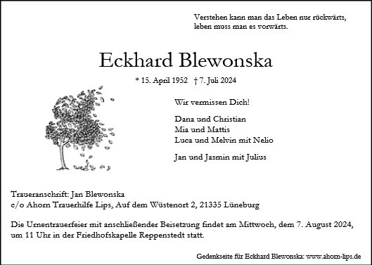 Eckhard Blewonska