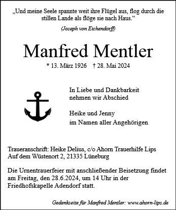 Manfred Mentler