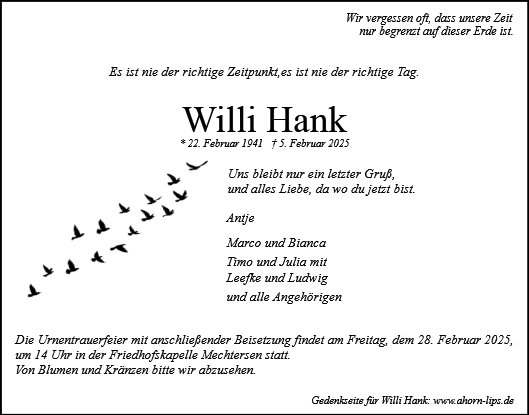 Willi Hank