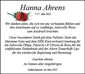 Hanna Ahrens