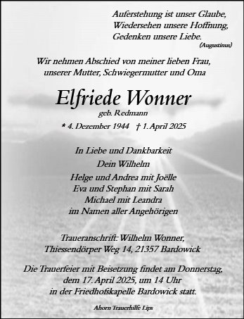 Elfriede Wonner
