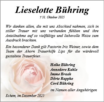 Lieselotte Bühring