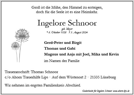 Ingelore Schnoor