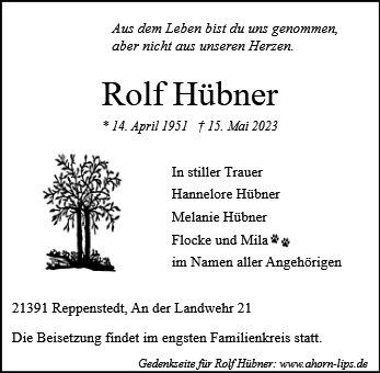 Rolf Hübner