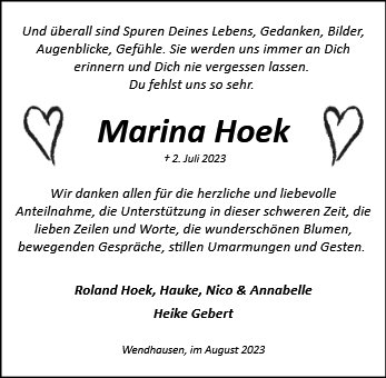 Marina Hoek