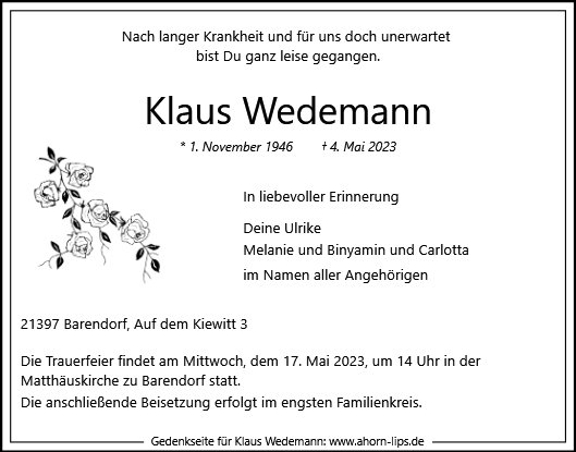 Klaus Wedemann