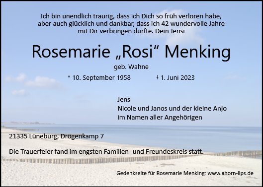 Rosemarie Menking