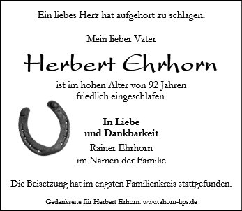 Herbert Ehrhorn