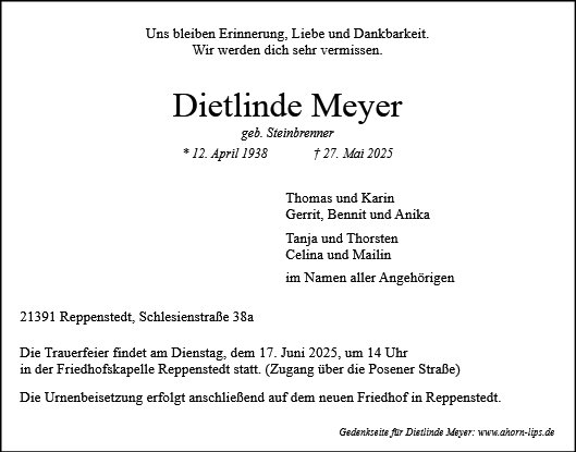 Dietlinde Meyer