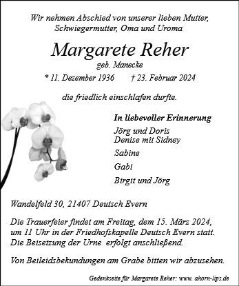 Margarete Reher