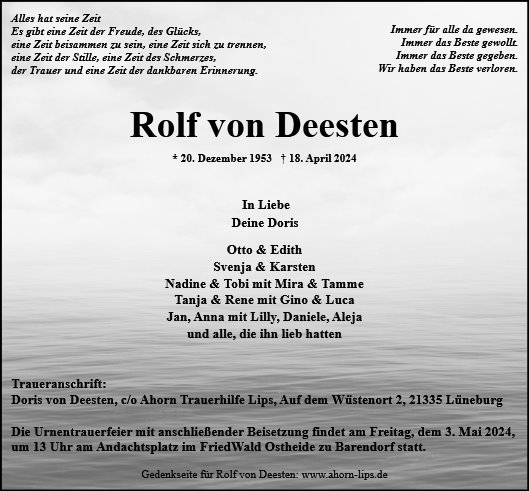 Rolf von Deesten