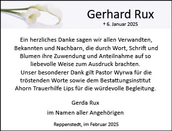 Gerhard Rux