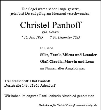 Christel Panhoff