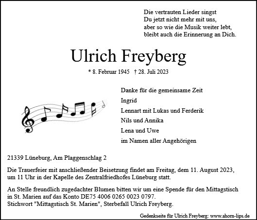 Ulrich Freyberg