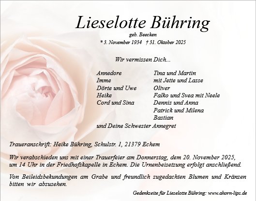 Lieselotte Bühring