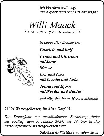 Willi Maack