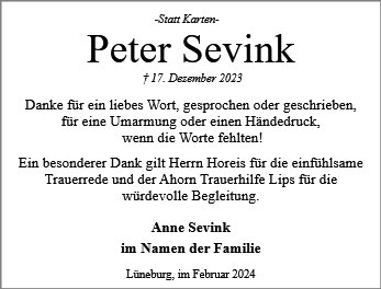 Peter Sevink