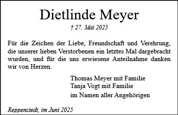 Dietlinde Meyer