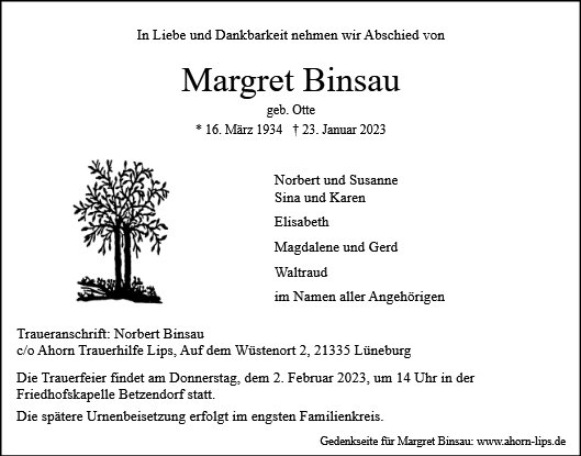Margret Binsau
