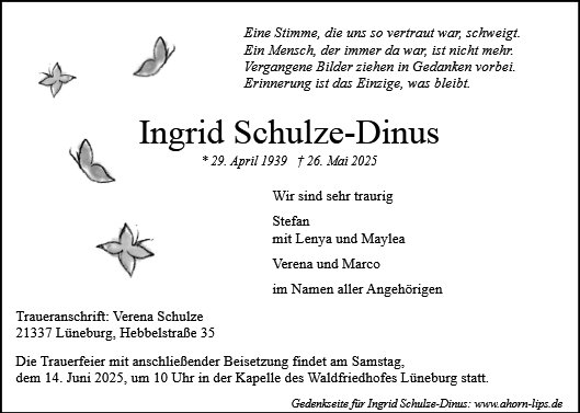 Ingrid Schulze-Dinus