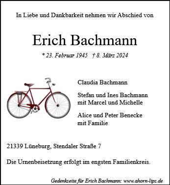 Erich Bachmann