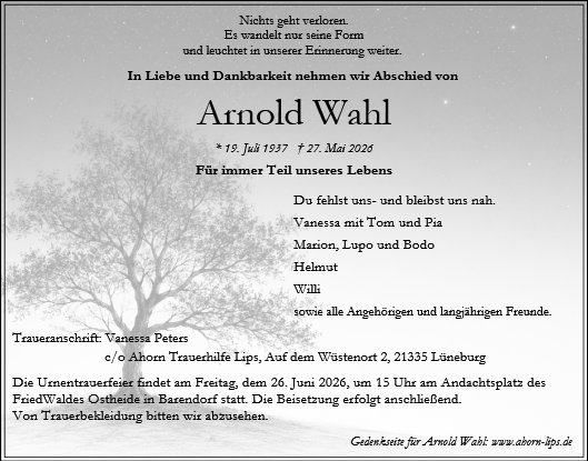 Arnold Wahl