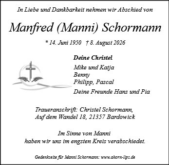 Manfred Schormann
