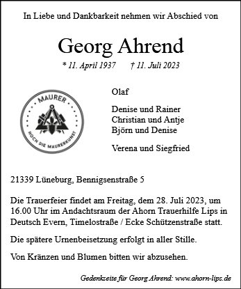 Georg Ahrend