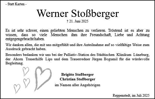 Werner Stoßberger