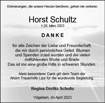 Horst Schultz