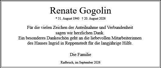 Renate Gogolin