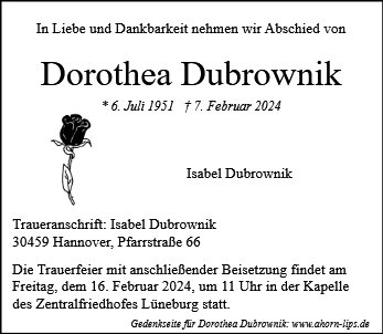 Dorothea Dubrownik